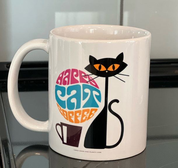 Happy Cat Coffee Mug!