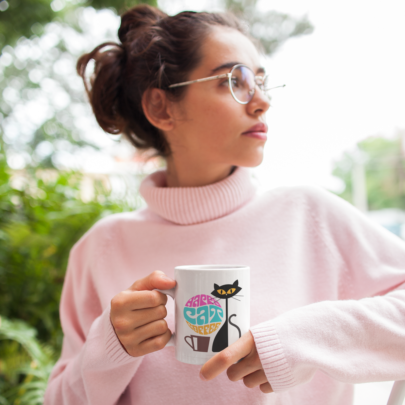 Happy Cat Coffee Mug!