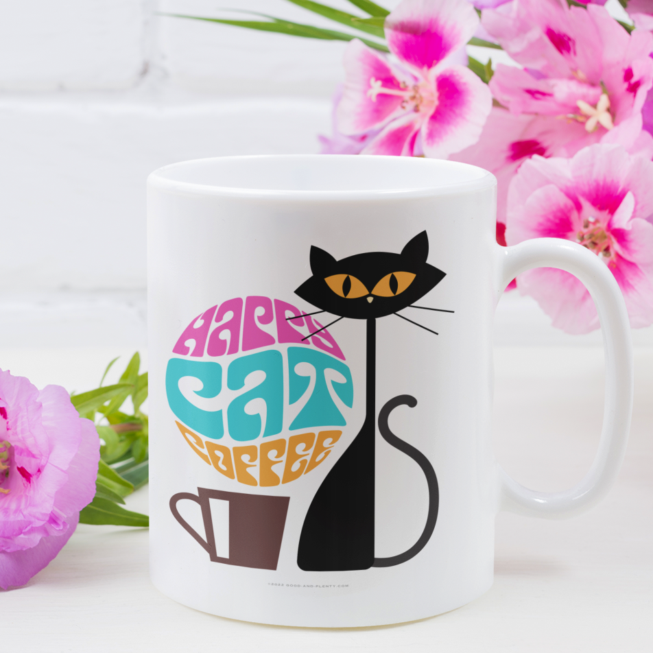 Happy Cat Coffee Mug!