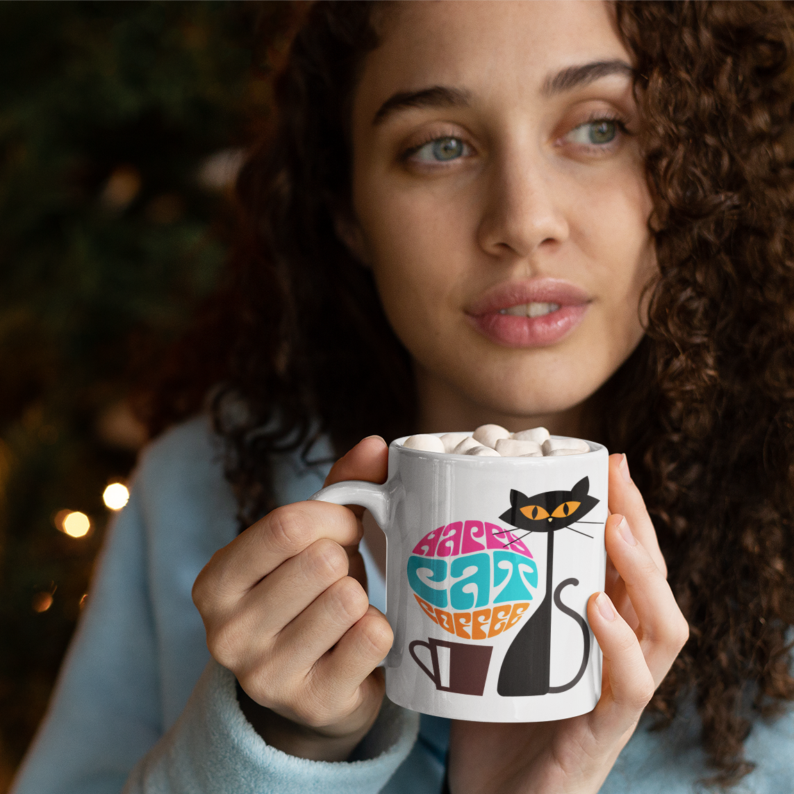 Happy Cat Coffee Mug!