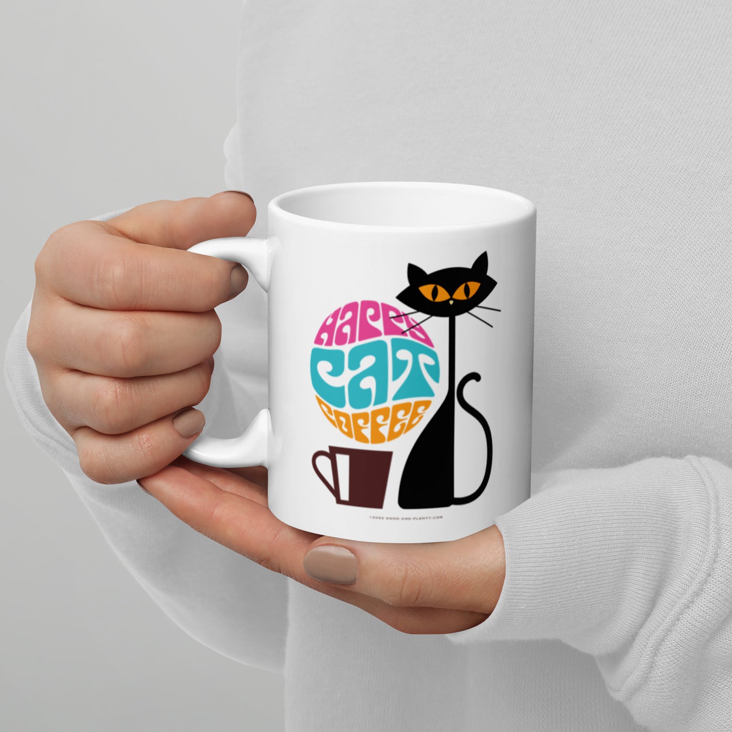 Happy Cat Coffee Mug!